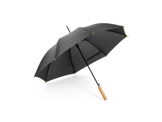 APOLO. Зонт с rPET, черный, арт. 025937503