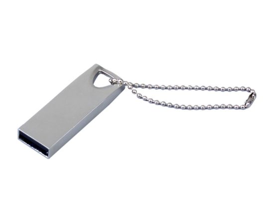 USB 2.0-флешка на 64 Гб с мини чипом, компактный дизайн, стильное отверстие для цепочки (64Gb), арт. 025944603