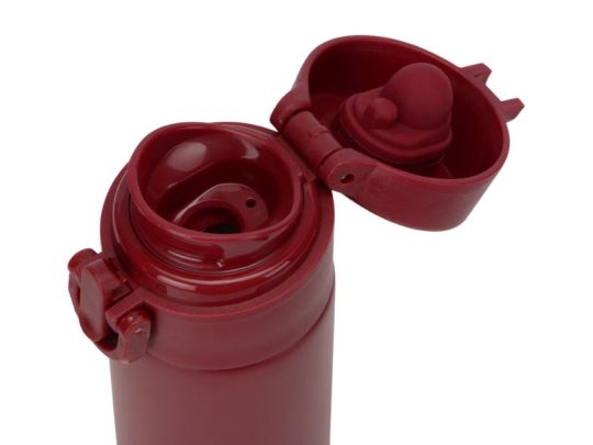 Вакуумная герметичная термокружка Inter, глубокий красный, нерж. сталь, арт. 025900803
