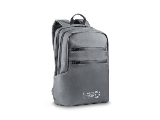 BROOKLYN. Рюкзак для ноутбука 17», светло-серый, арт. 025963203