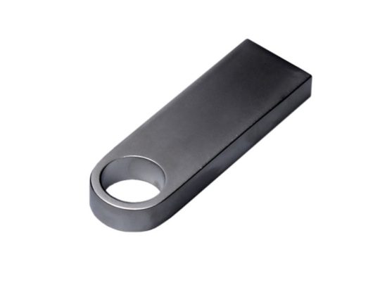 USB 3.0-флешка на 128 Гб с мини чипом и круглым отверстием, серебристый (128Gb), арт. 025944003