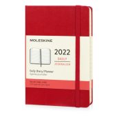 Ежедневник Moleskine Classic (2022), Pocket (9х14), красный, твердая обложка (А6), арт. 025904603