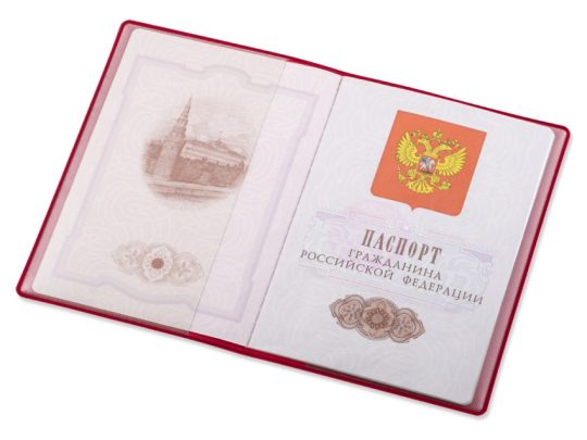 Классическая обложка для паспорта Favor, фуксия, арт. 025954503