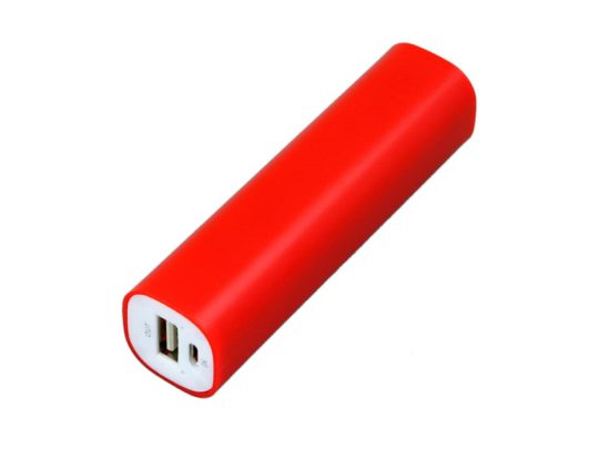 PB030 Универсальное зарядное устройство power bank  прямоугольной формы. 2600MAH. Красный (2600 mAh), арт. 025949203
