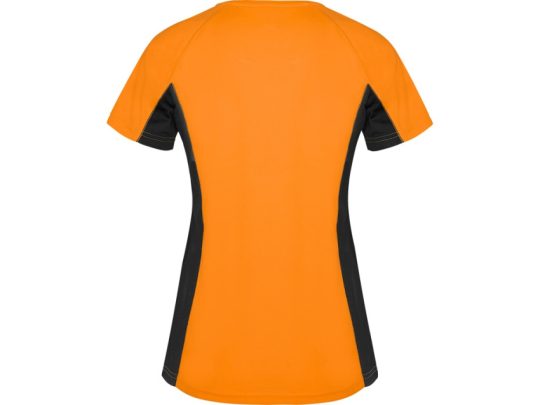 Футболка Shanghai женская, неоновый оранжевый/черный (M), арт. 026066903