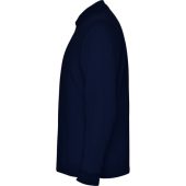 Рубашка поло Carpe мужская с длинным рукавом, нэйви (XL), арт. 026107703