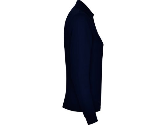 Рубашка поло Estrella женская с длинным рукавом, нэйви (L), арт. 026116903