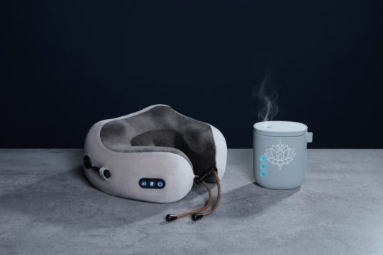 Набор массажная подушка для шеи, увлажнитель воздуха — Relax, арт. BLB-011