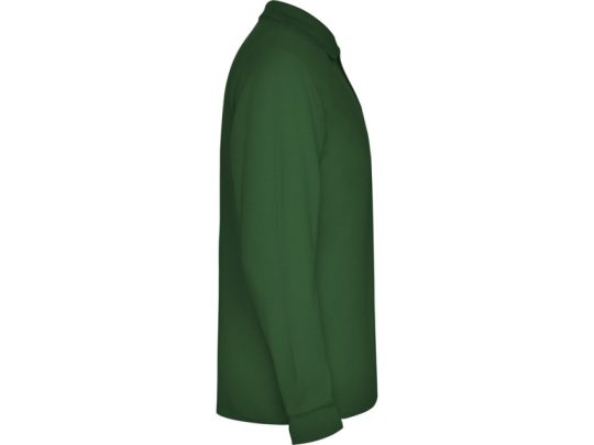 Рубашка поло Estrella мужская с длинным рукавом, бутылочный зеленый (2XL), арт. 026124903