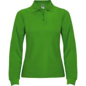 Рубашка поло Estrella женская с длинным рукавом, травянисто-зеленый (L), арт. 026112303