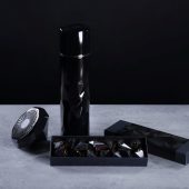 Набор термос, колонка, конфеты — Black cristals, арт. BLB-022