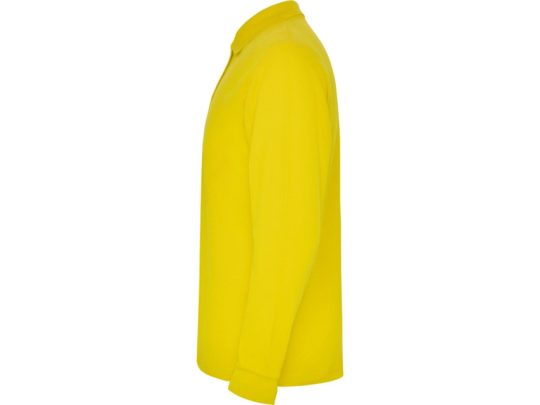 Рубашка поло Estrella мужская с длинным рукавом, желтый (2XL), арт. 026120103