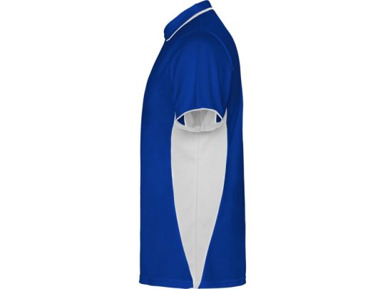 Рубашка поло Montmelo мужская с длинным рукавом, королевский синий/белый (XL), арт. 026126403