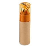 ROLS. Коробка с 6 цветными карандашами, Оранжевый, арт. 026056003