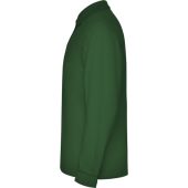 Рубашка поло Estrella мужская с длинным рукавом, бутылочный зеленый (S), арт. 026124503