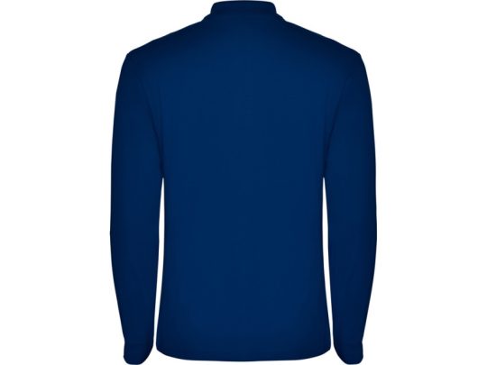 Рубашка поло Estrella мужская с длинным рукавом, королевский синий (S), арт. 026123303