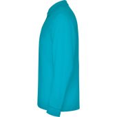 Рубашка поло Estrella мужская с длинным рукавом, бирюзовый (S), арт. 026123903