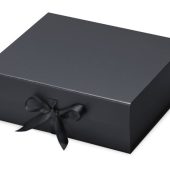 Коробка разборная на магнитах с лентами, черный, арт. 026044003