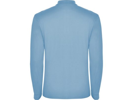 Рубашка поло Estrella мужская с длинным рукавом, небесно-голубой (2XL), арт. 026120703
