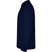 Рубашка поло Estrella мужская с длинным рукавом, нэйви (XL), арт. 026121203