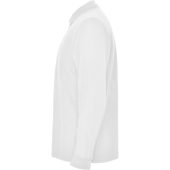 Рубашка поло Carpe мужская с длинным рукавом, белый (2XL), арт. 026108803