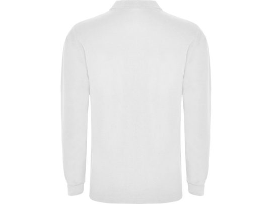 Рубашка поло Carpe мужская с длинным рукавом, белый (L), арт. 026108603