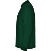 Рубашка поло Carpe мужская с длинным рукавом, бутылочный зеленый (XL), арт. 026109703