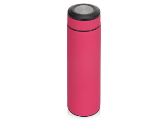 Термос Confident с покрытием soft-touch 420мл, розовый, арт. 026041403
