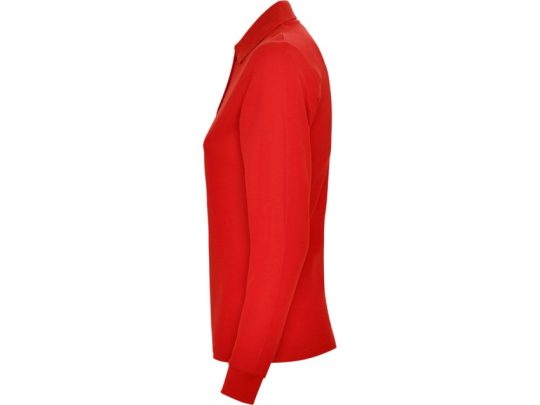 Рубашка поло Estrella женская с длинным рукавом, красный (3XL), арт. 026115403