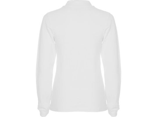 Рубашка поло Estrella женская с длинным рукавом, белый (3XL), арт. 026113203