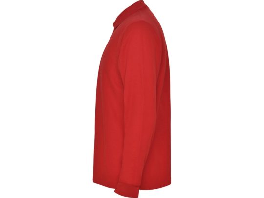 Рубашка поло Carpe мужская с длинным рукавом, красный (2XL), арт. 026106803