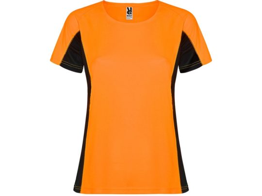 Футболка Shanghai женская, неоновый оранжевый/черный (S), арт. 026066803