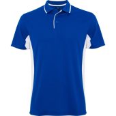 Рубашка поло Montmelo мужская с длинным рукавом, королевский синий/белый (M), арт. 026126203