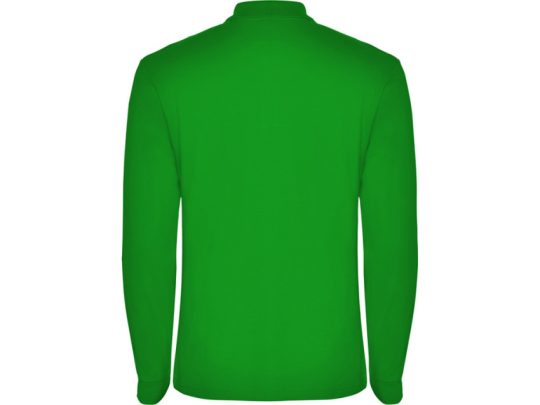 Рубашка поло Estrella мужская с длинным рукавом, травянисто-зеленый (XL), арт. 026118803