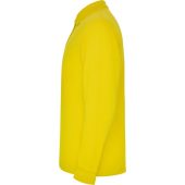 Рубашка поло Estrella мужская с длинным рукавом, желтый (M), арт. 026119803