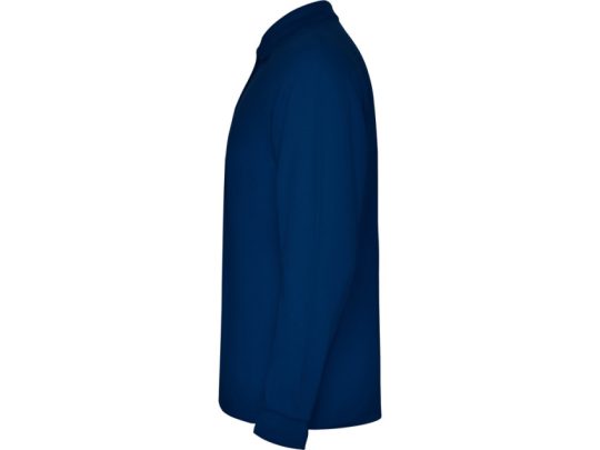 Рубашка поло Estrella мужская с длинным рукавом, королевский синий (3XL), арт. 026123803