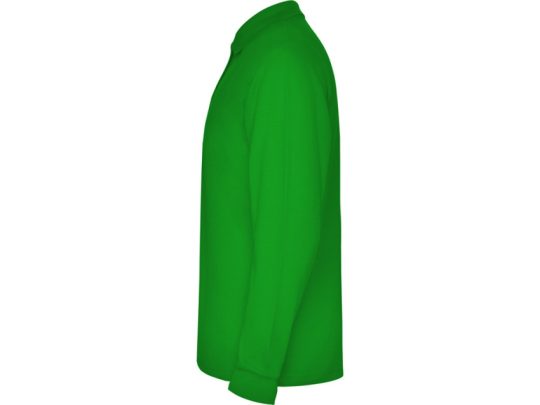 Рубашка поло Estrella мужская с длинным рукавом, травянисто-зеленый (S), арт. 026118503