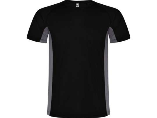 Спортивная футболка Shanghai мужская, черный/графитовый (2XL), арт. 026051603