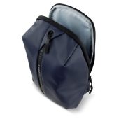 Рюкзак с одним плечевым ремнем BUGATTI Blanc, синий, тарпаулин/полиэстер, 18х9х30 см, арт. 026128803