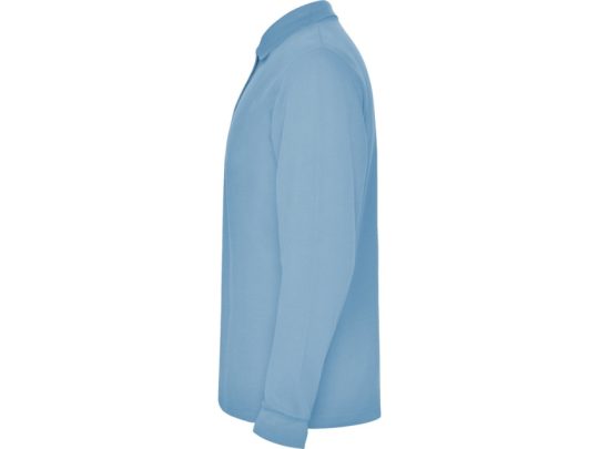 Рубашка поло Estrella мужская с длинным рукавом, небесно-голубой (L), арт. 026120503