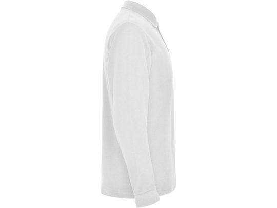 Рубашка поло Estrella мужская с длинным рукавом, белый (3XL), арт. 026119603