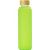 Стеклянная бутылка с бамбуковой крышкой Foggy, 600мл, зеленое яблоко, арт. 026055703