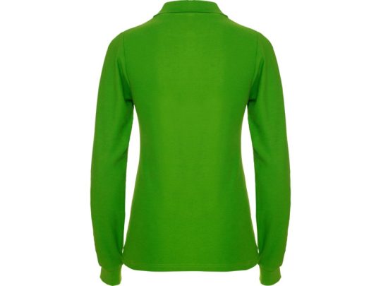 Рубашка поло Estrella женская с длинным рукавом, травянисто-зеленый (2XL), арт. 026112503