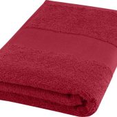 Хлопковое полотенце для ванной Charlotte 50×100 см с плотностью 450 г/м², красный, арт. 026601503