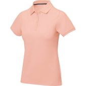 Calgary женская футболка-поло с коротким рукавом, pale blush pink (M), арт. 026293903