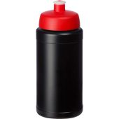 Спортивная бутылка Baseline® Plus объемом 500 мл, черный, арт. 026586303