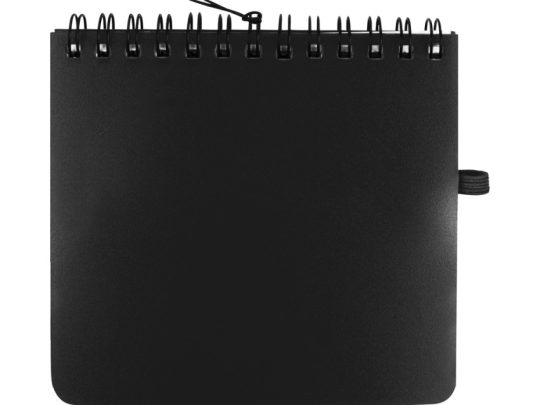 Блокнот А6 Журналист с ручкой, черный, арт. 026290303
