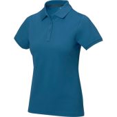 Calgary женская футболка-поло с коротким рукавом, tech blue (деним) (2XL), арт. 026293603