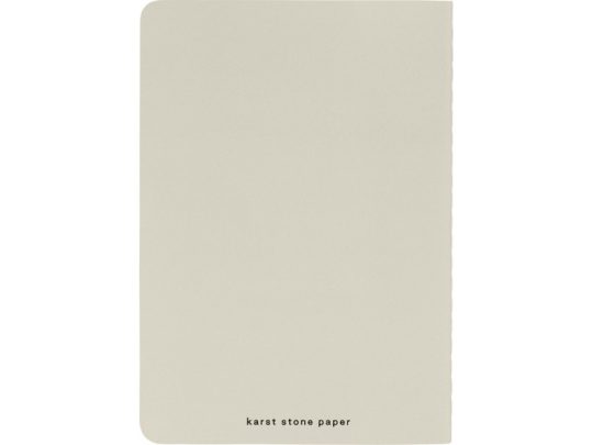 Карманная записная книжка-блокнот с мягкой обложкой Karst® формата A6, листы без линования, бежевый, арт. 026599603