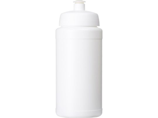 Спортивная бутылка Baseline® Plus объемом 500 мл, белый, арт. 026586103